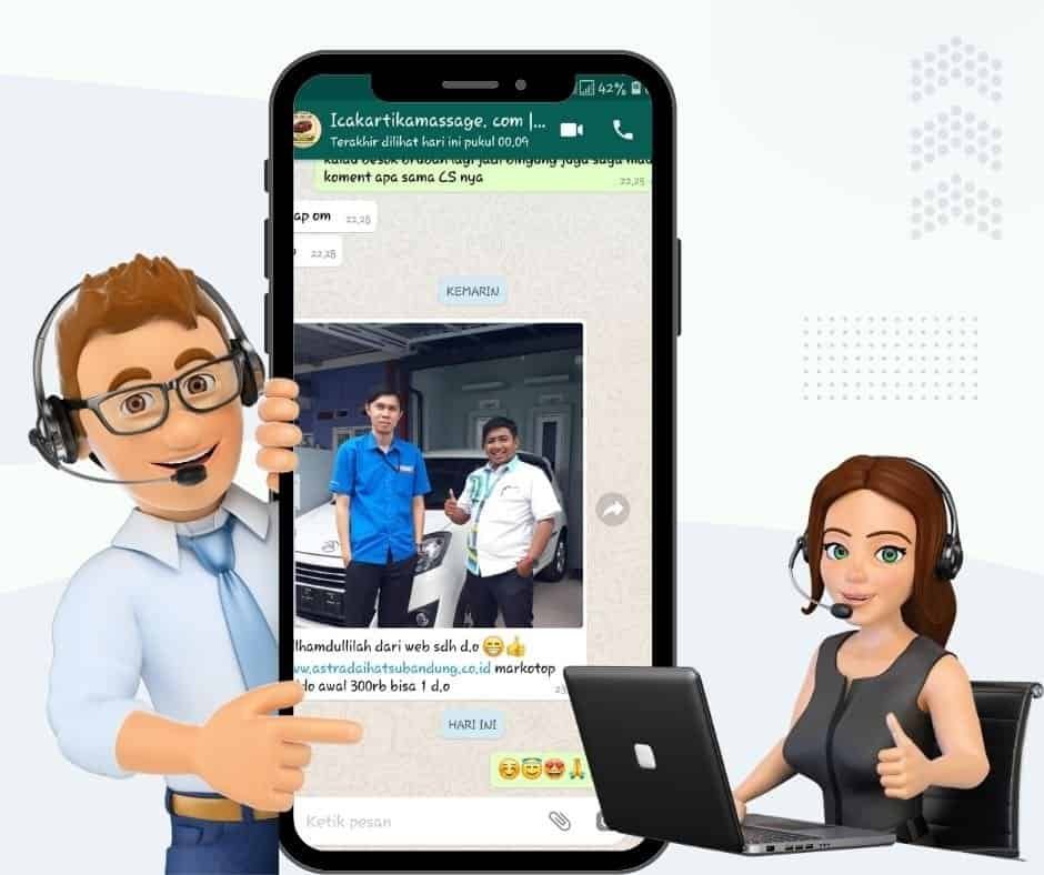 Hasil pembuatan website Indonesia untuk bisnis dan profesional, layanan desain web dan pengembangan produk digital.