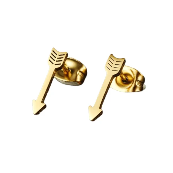 Gold Arrow Ear Studs Keira K