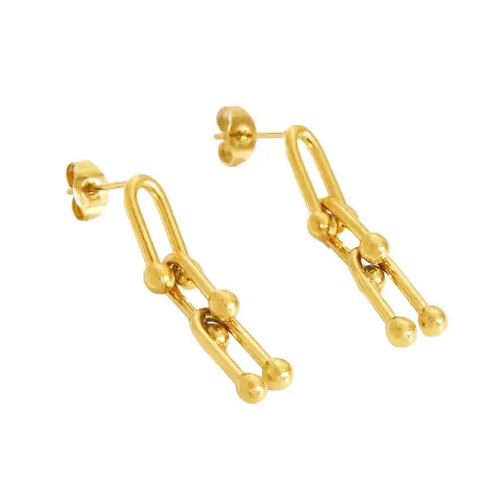 Hardwear Medium Link Earrings