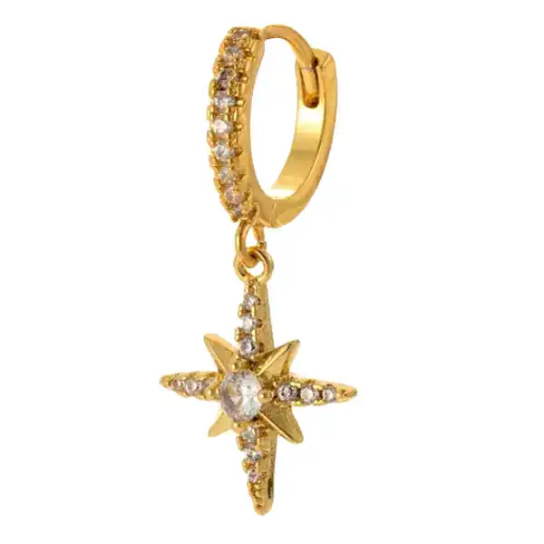 Star Drop Earrings