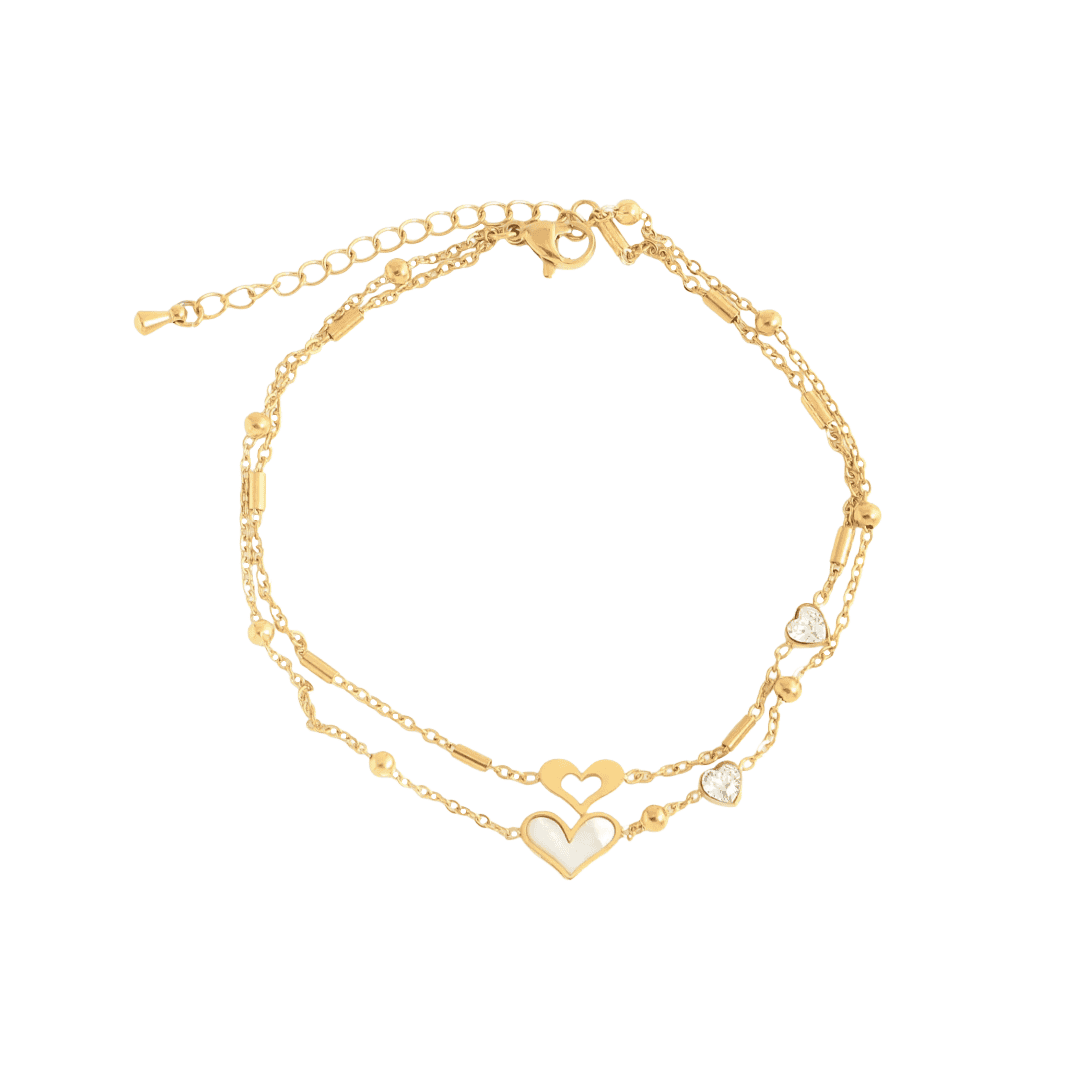 heart-mother-of-pearl-anklet-Keira-k-jewellery