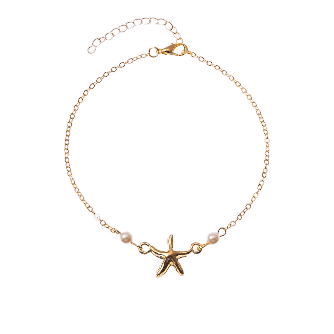 star-fish&pearl-Anklet-keira-k