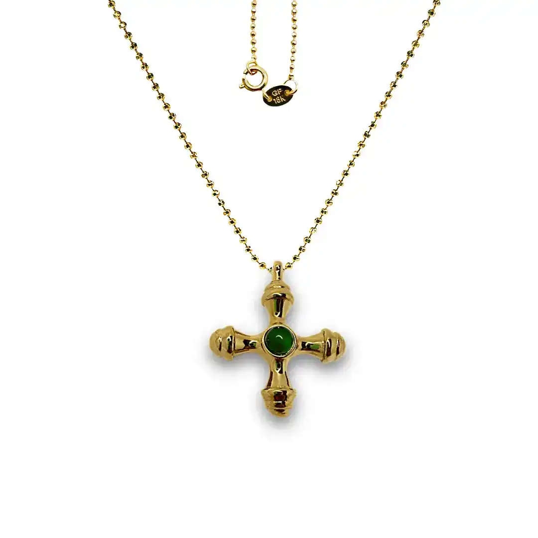 Golden-Jade-Spirit-Cross-Charm-Necklace-keira-k