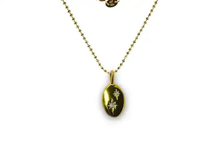Lucky Constellation Coin Charm Necklace Keira K