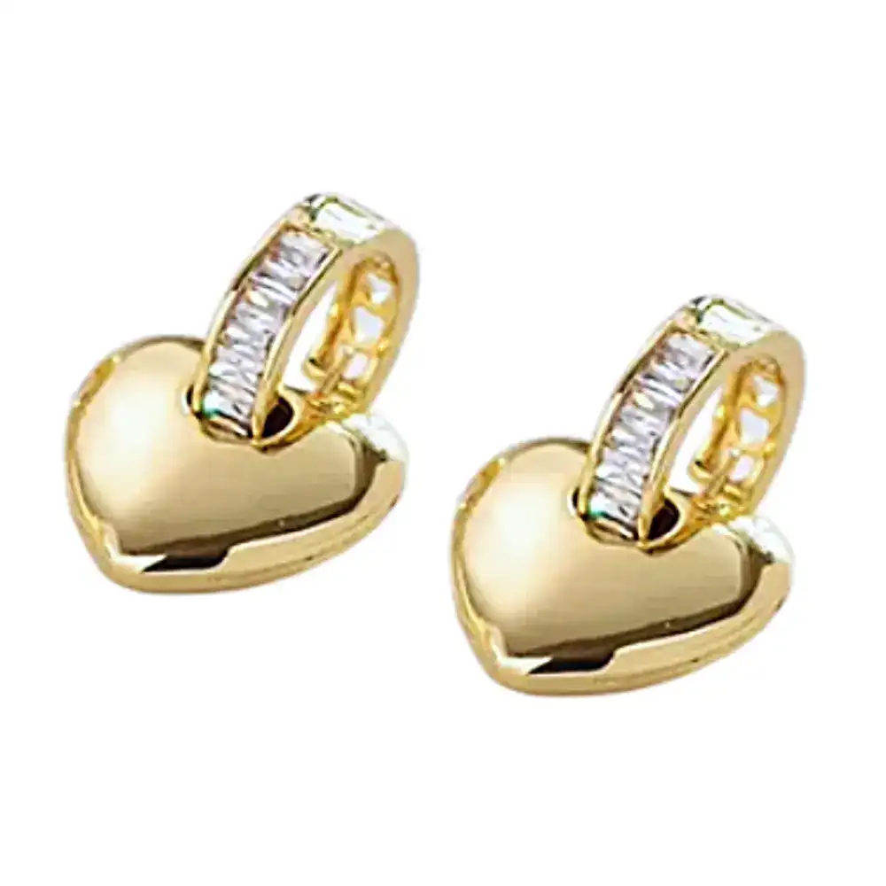 Gold Stud Earrings By Hart