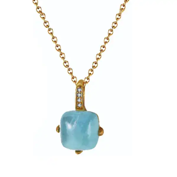 Aquamarine Necklace Keirak