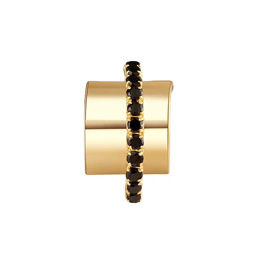 Gold-Ear-Cuff-With-Black-Onyx-Stones-Keira-K