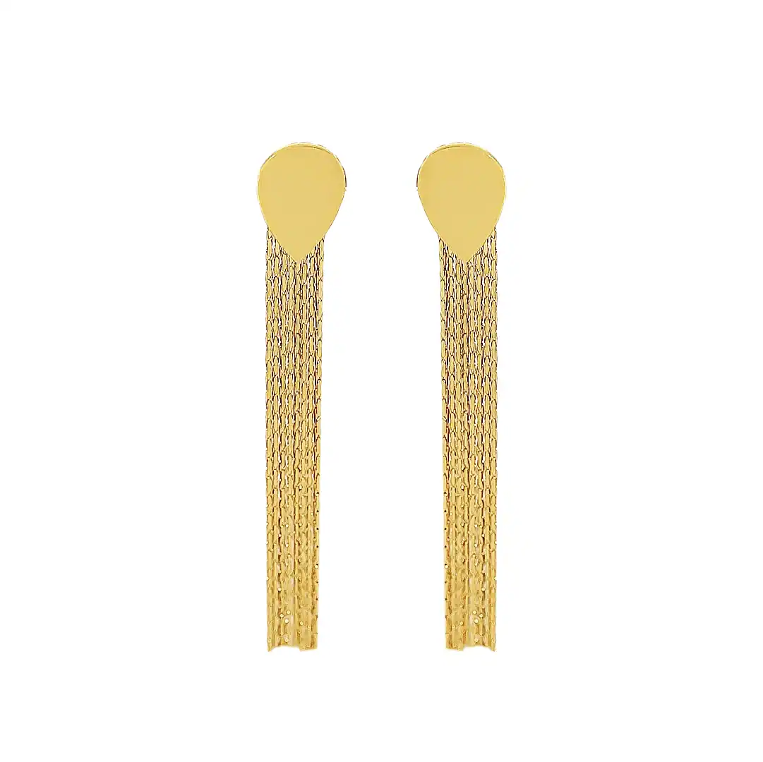 Moonlit-Threads-Earrings-Gold