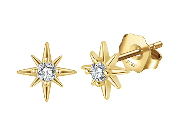 Zircon Stud Earring 2
