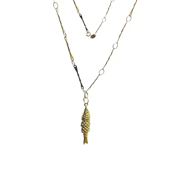 Fish Of Fortune Charm Necklace Keira K