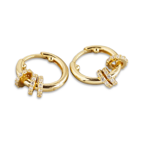 Three Rings Of Hope Earrings By Keira K Jewellery