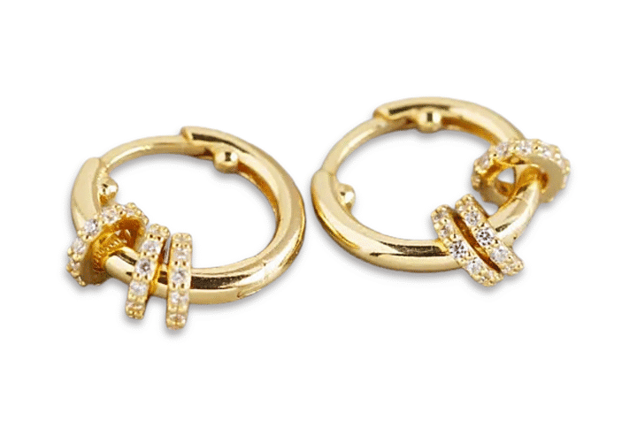 Three Rings Of Hope Earrings By Keira K Jewellery