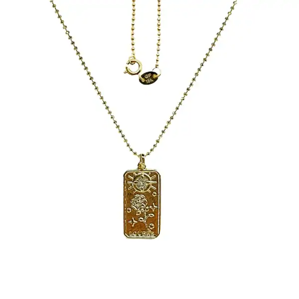 Lovers Bloom Gold Necklace By Keira K Jewellery