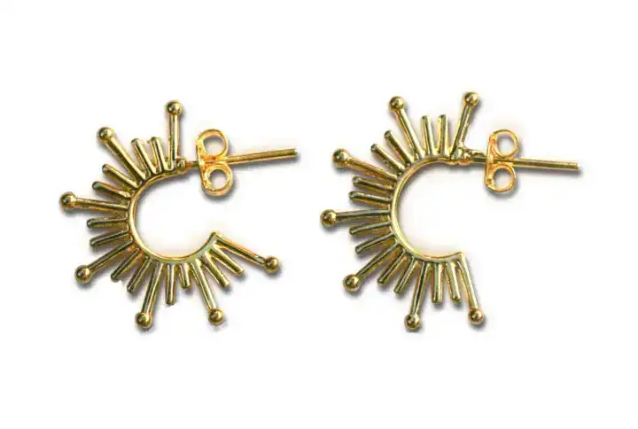 Solar Rays Earrings Keira K