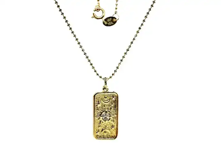 Sun Of Life Gold Necklace Keira K