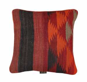 Antik El Dokuması Kilim Yastık