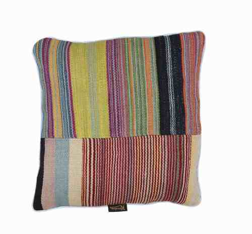 Handwoven Stripe Kilim Cushion