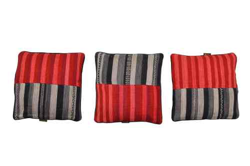 MG-105-45x45 Handwoven Red Kilim Cushion