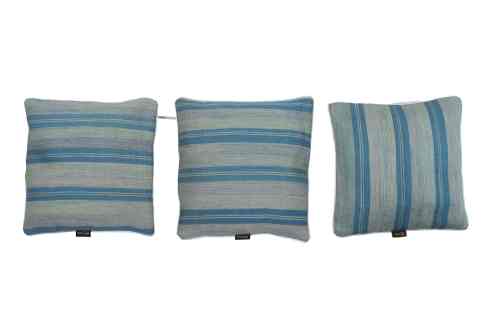 MG-124-45x45 Handwoven Blue Kilim Cushion