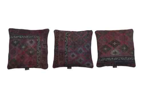 MG-154-45x45 Handwoven Old Style Kilim Cushion