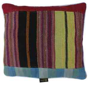 Multicolor Handwoven Kilim Cushion