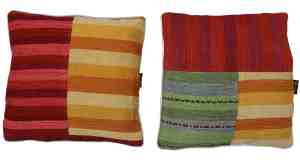 Copertura per Cuscino in Kilim Intrecciata a Mano