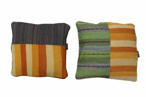 MG-45-50x50 Handgewebte Kilim-Kissenabdeckung
