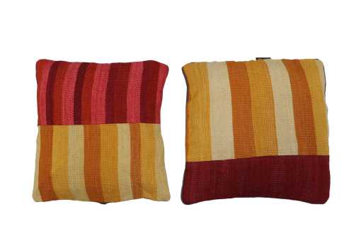 MG-46-50x50 Handgewebte Kilim-Kissenabdeckung