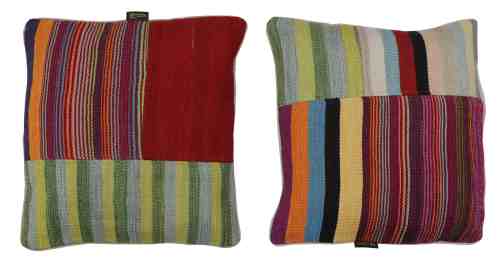 MG-51-50x50 Handgewebte Kilim-Kissenabdeckung