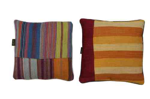 Housse de coussin Kilim tissée à la main