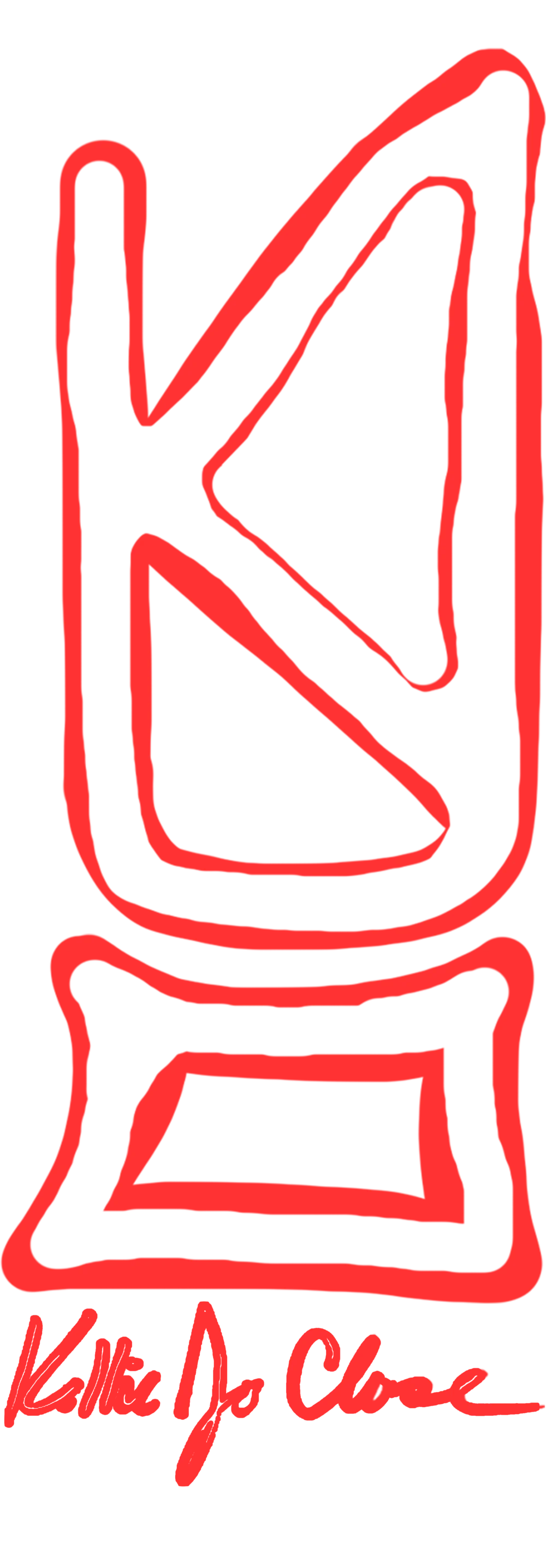 chopmark variation, personal symbol, sigil of this website's artist.