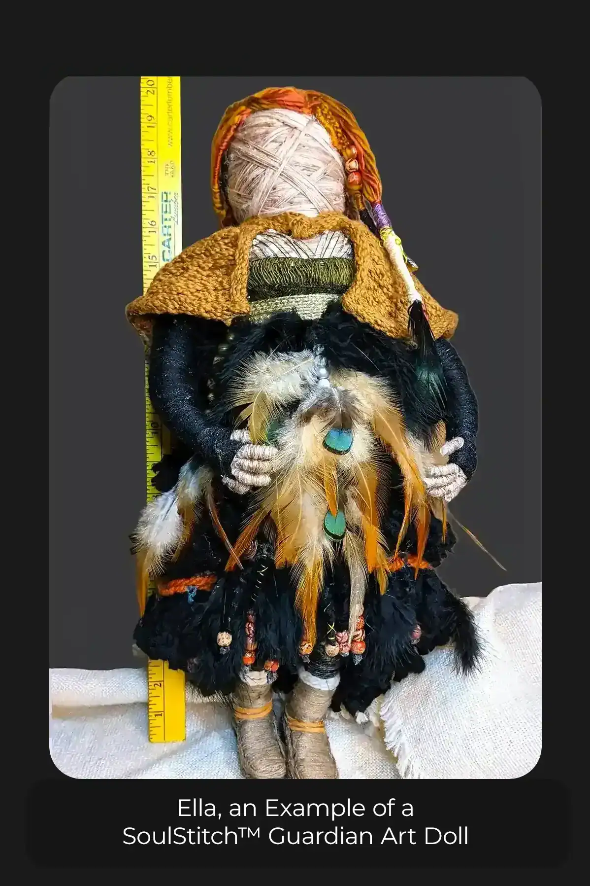 Guardians are large dolls and need a doll stand if you want them to, well, stand. 