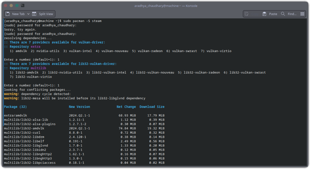 Steam for windows now into linux