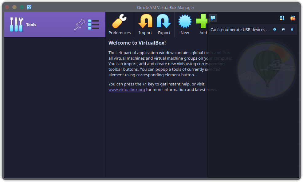 Virtual Box 