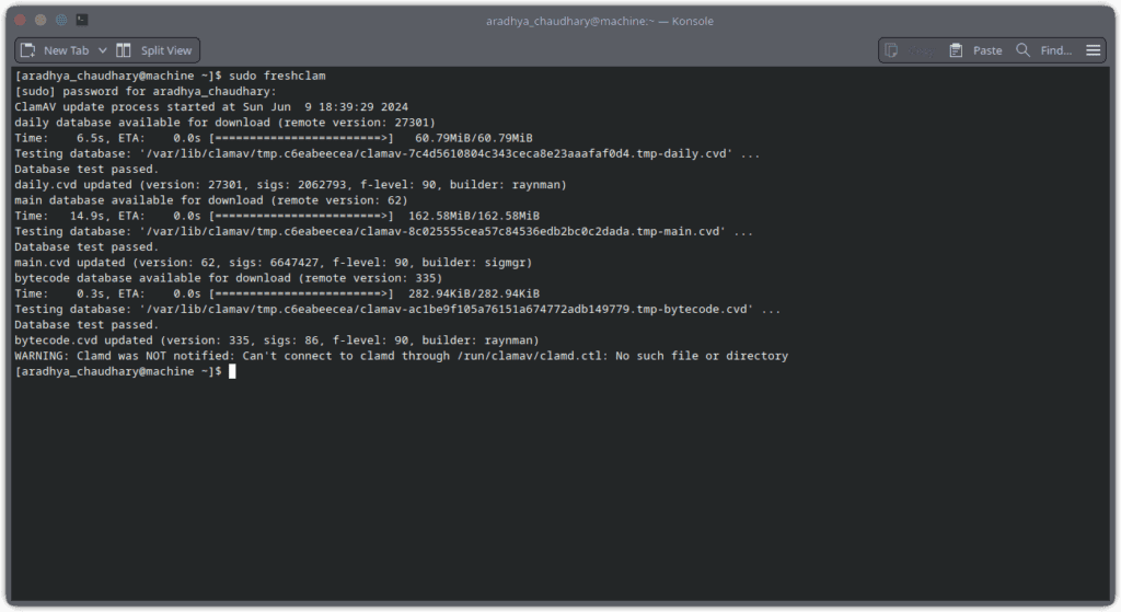 Kextcache utility interface on macOS for system and kernel cache management.
