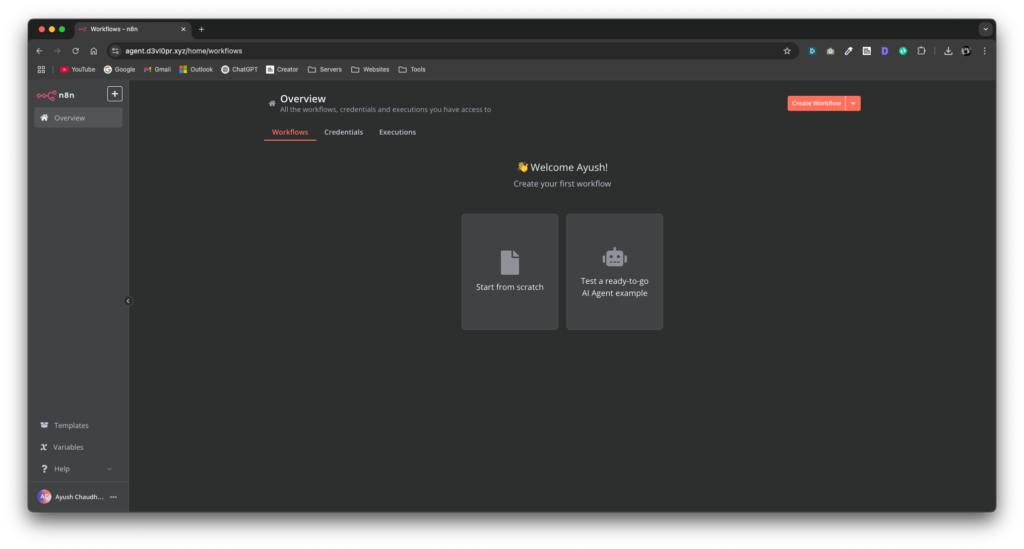 Is n8n Workflow Automation a Must-Have or Overhyped? 1 n8n workflow automation on self hosted server