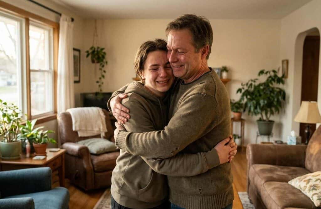 If your teen is under emotional distress, they can work with a crisis counselor for assistance.