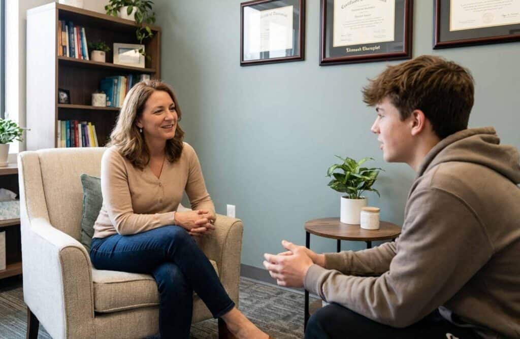 Find help for your teen through group therapy, dual diagnosis services, day treatment, and coping skill practices.