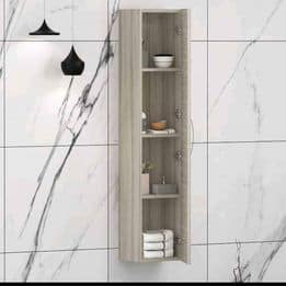 Oak 2-Door Wall Hung Unit