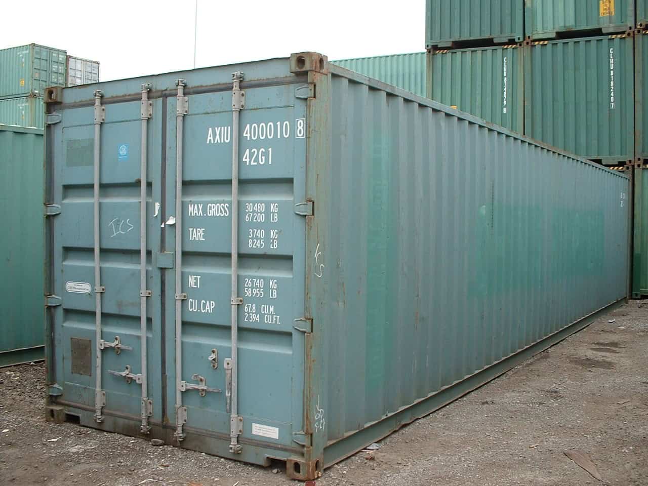 40ft used standard