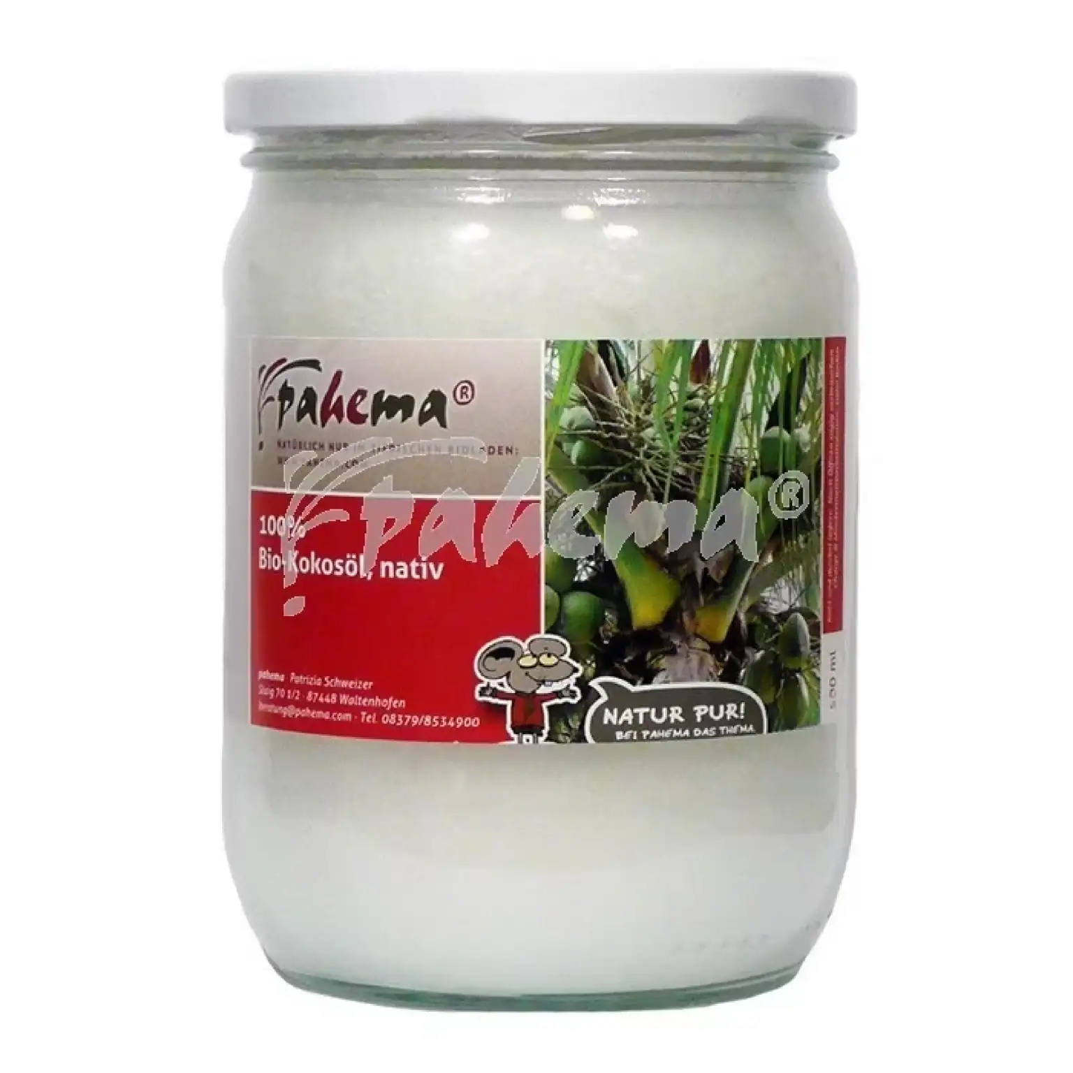 Pahema - Bio Kokosöl, nativ
