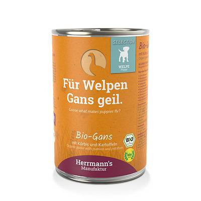 Herrmann´s Manufaktur - Bio Gans für Welpen