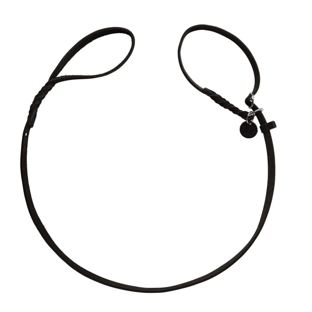 Retrieverleine Solid Education schwarz
