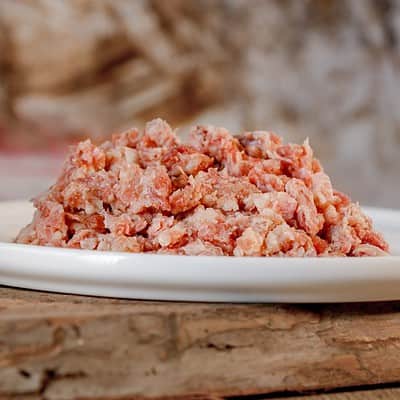 Entenfleisch gewolft