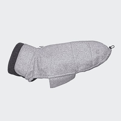 Cloud 7 - Hundemantel Brooklyn BULLDOGGE Flanell Grey
