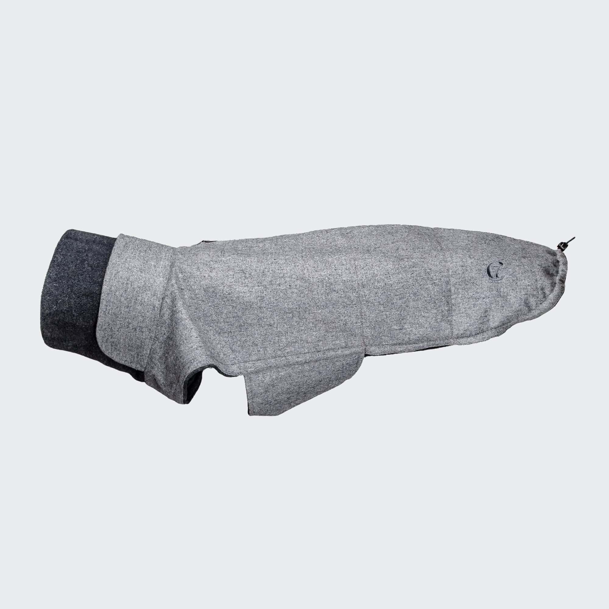 Cloud 7 - Hundemantel Brooklyn WINDHUND Flanell Grey