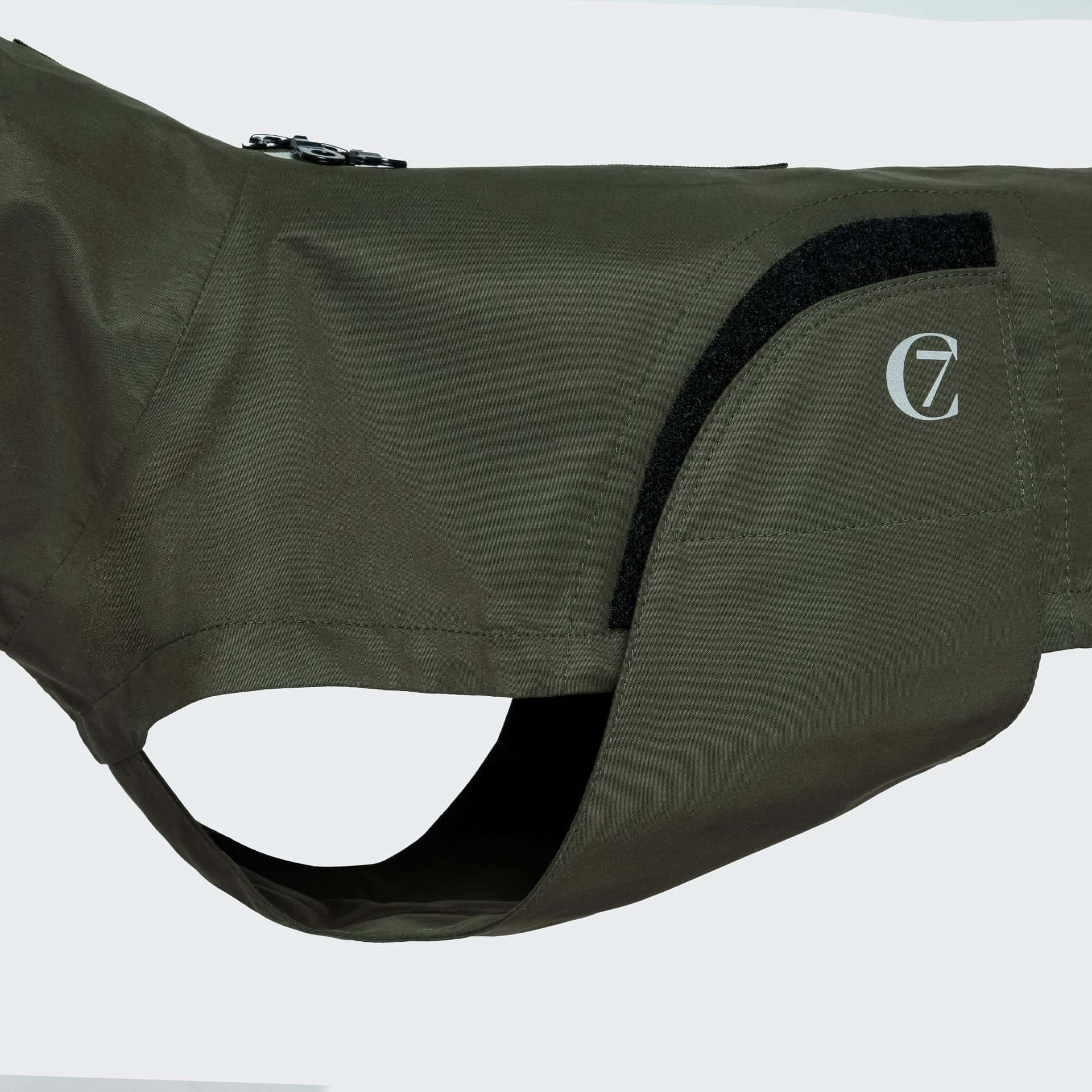 Cloud 7 - Hunderegenmantel Dublin 1.0 Dark Olive – Bild 2