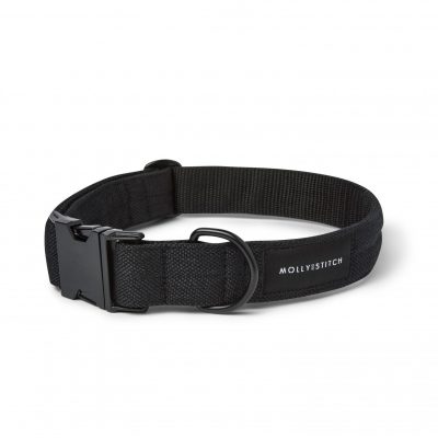 Molly and Stitch - Soft Rock Halsband Black