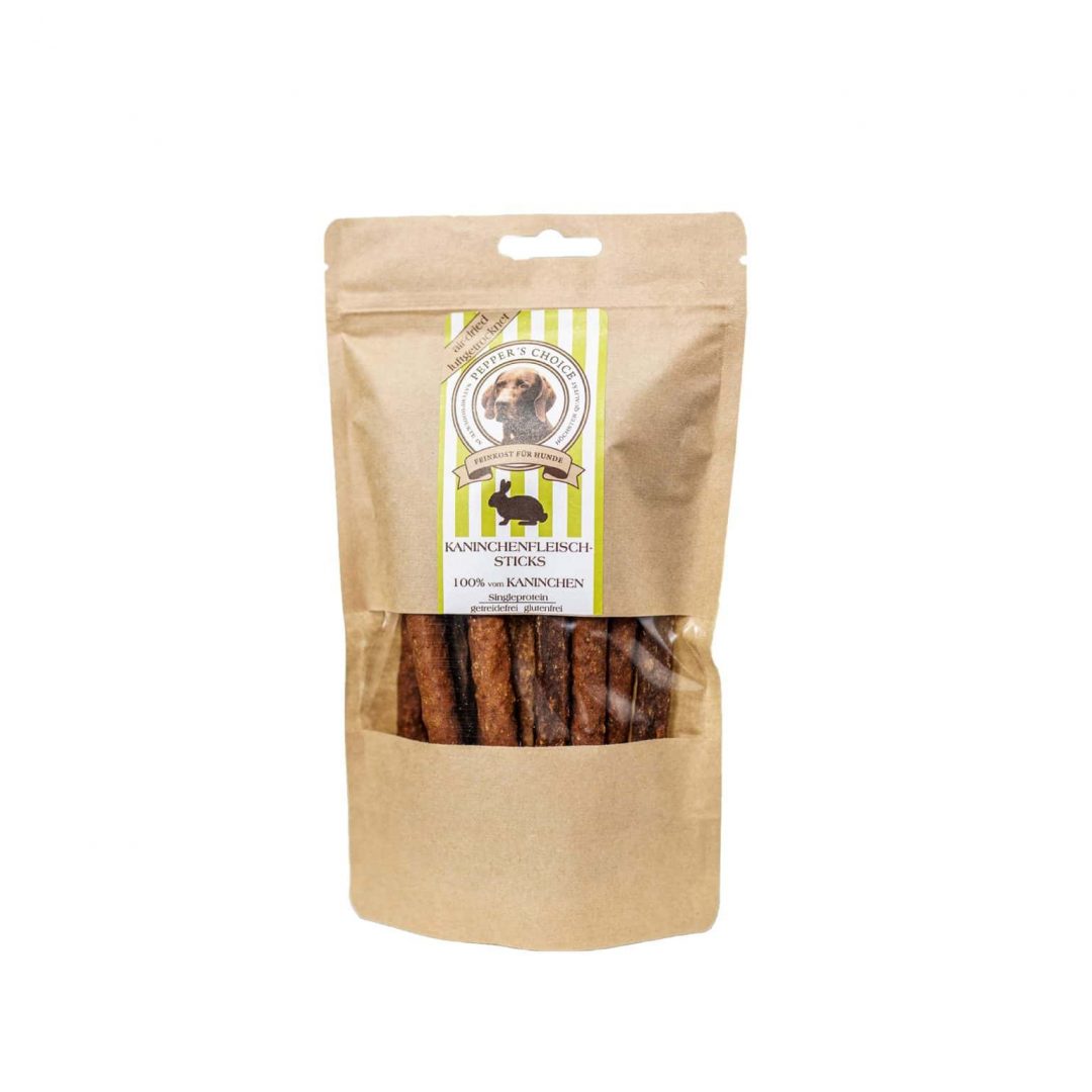 Pepper's Choice - Kaninchenfleisch-Sticks