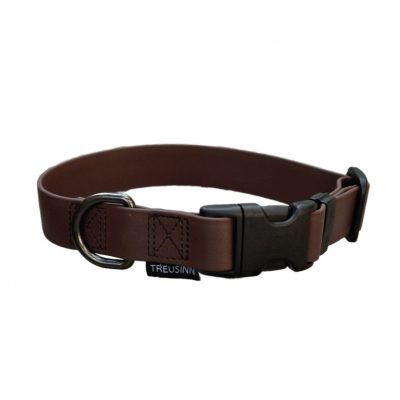 Halsband BioThane® Stay braun